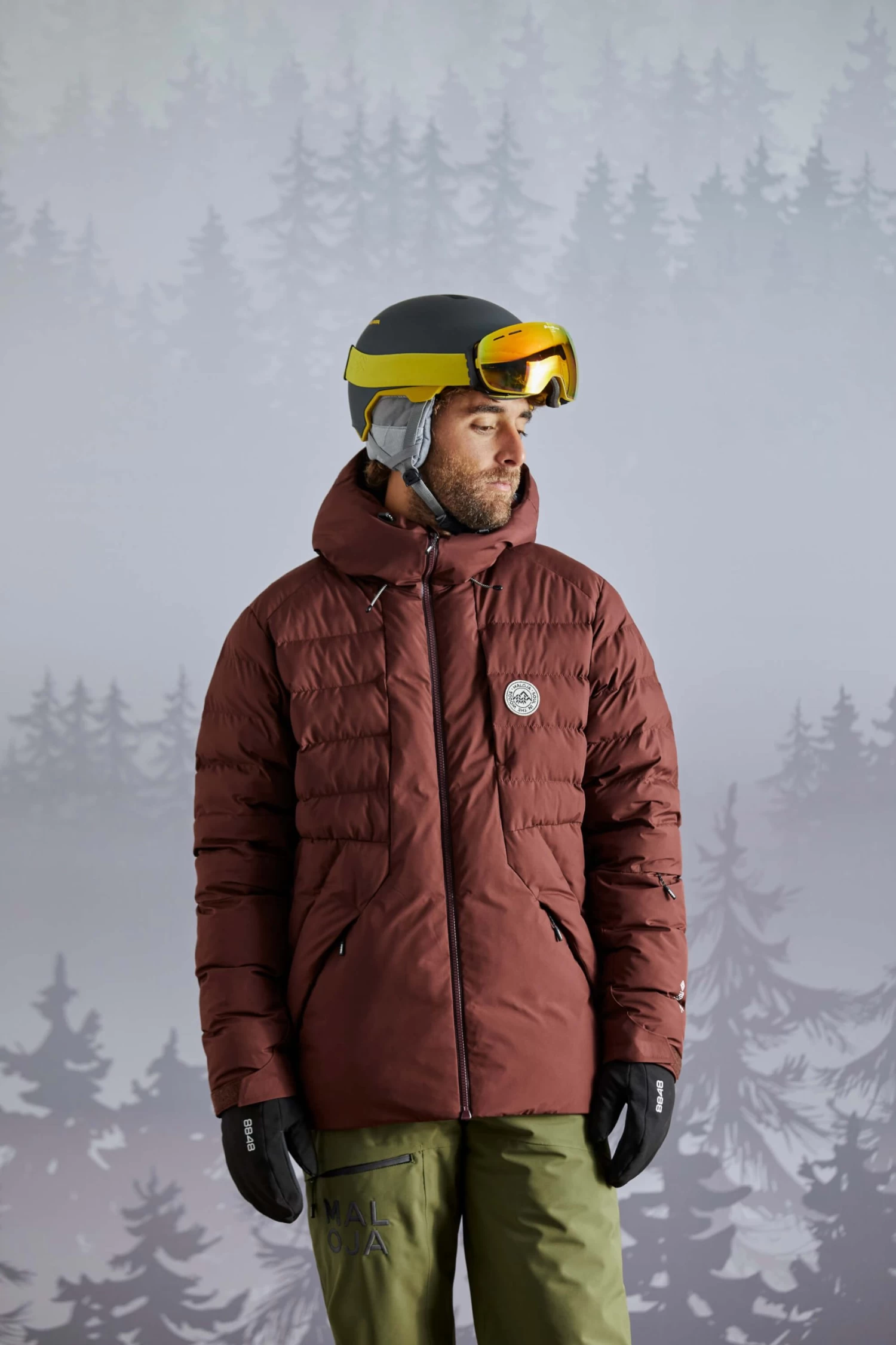 Maloja SteinadlerM. - Gefütterte Skijacke WI22 5 Maloja SteinadlerM. - Gefütterte Skijacke WI22 – Bild 3