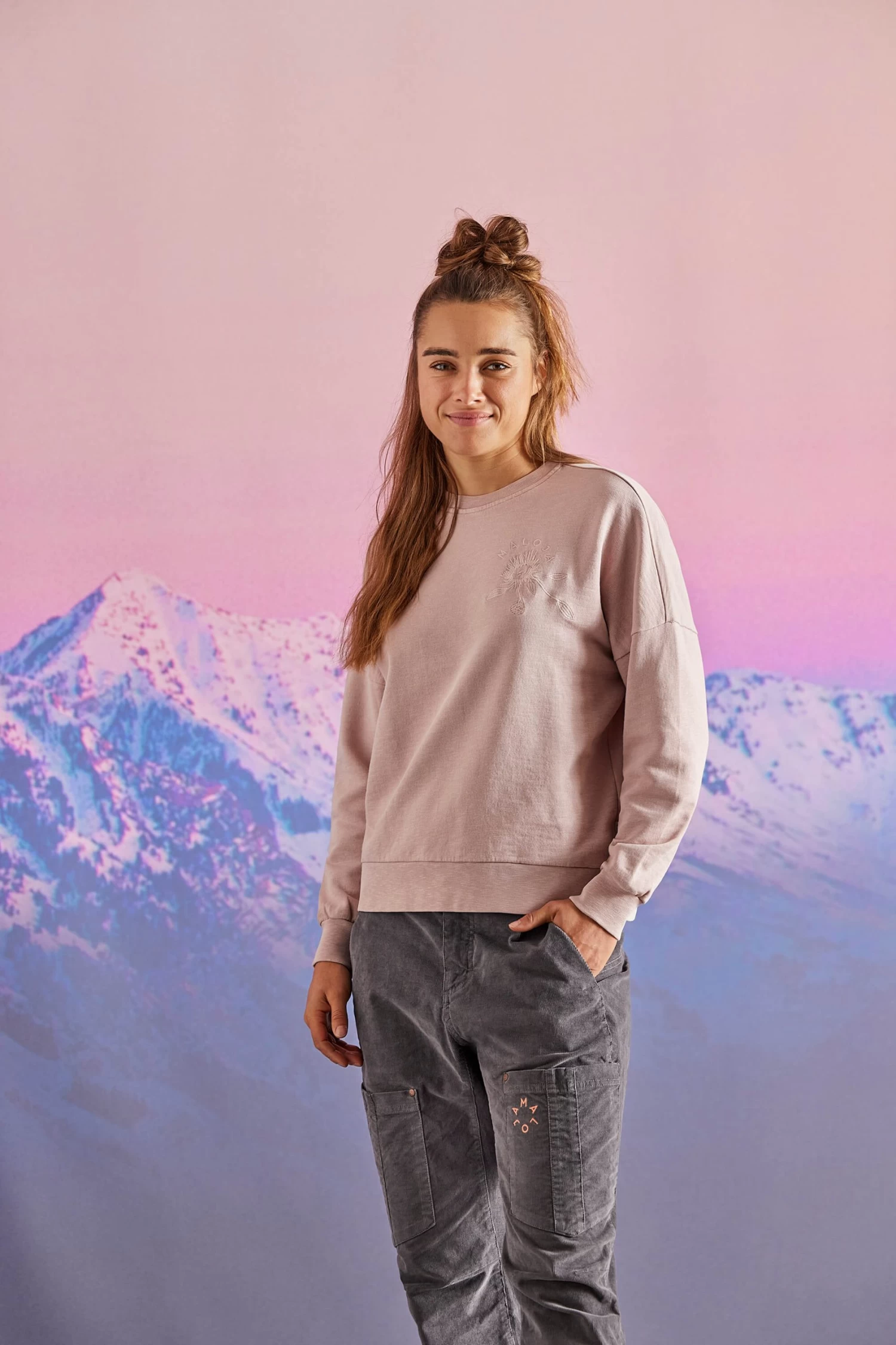 Maloja VurzaM. - Organic Cotton Sweat Shirt WI23 5 Maloja VurzaM. - Organic Cotton Sweat Shirt WI23 – Bild 3